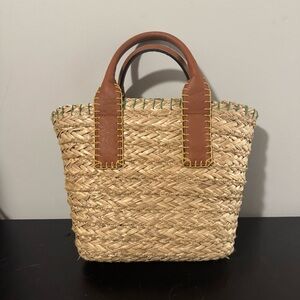 Universal Thread Straw Mini Tote